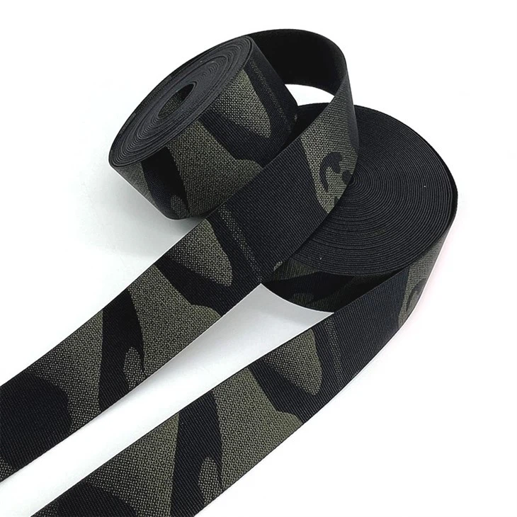 Multicam Black Nylon Webbing for Belt Making