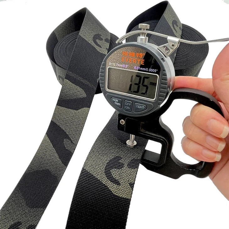 Multicam Black Nylon Webbing for Backpack Straps