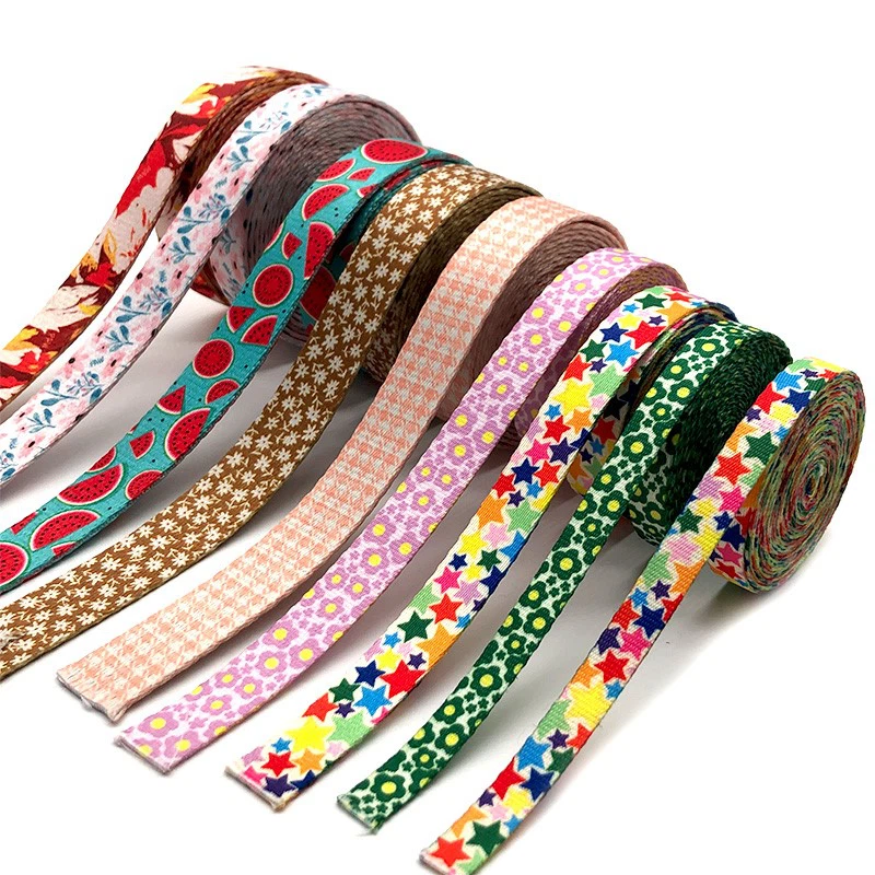 Printed webbing Printed webbing